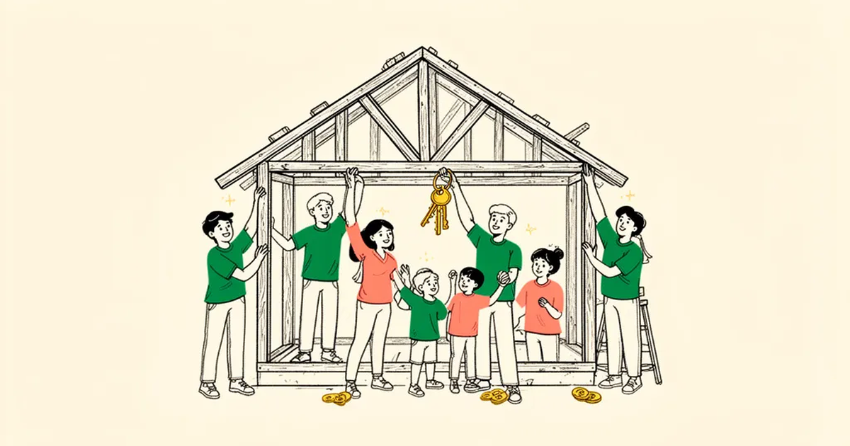 Habitat for Humanity: a prestação que constrói a próxima casa